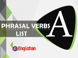 Phrasal Verb with act
