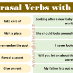 Phrasal Verbs with Look