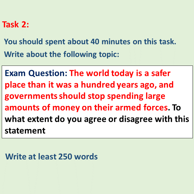 IELTS Essay Questions Sample