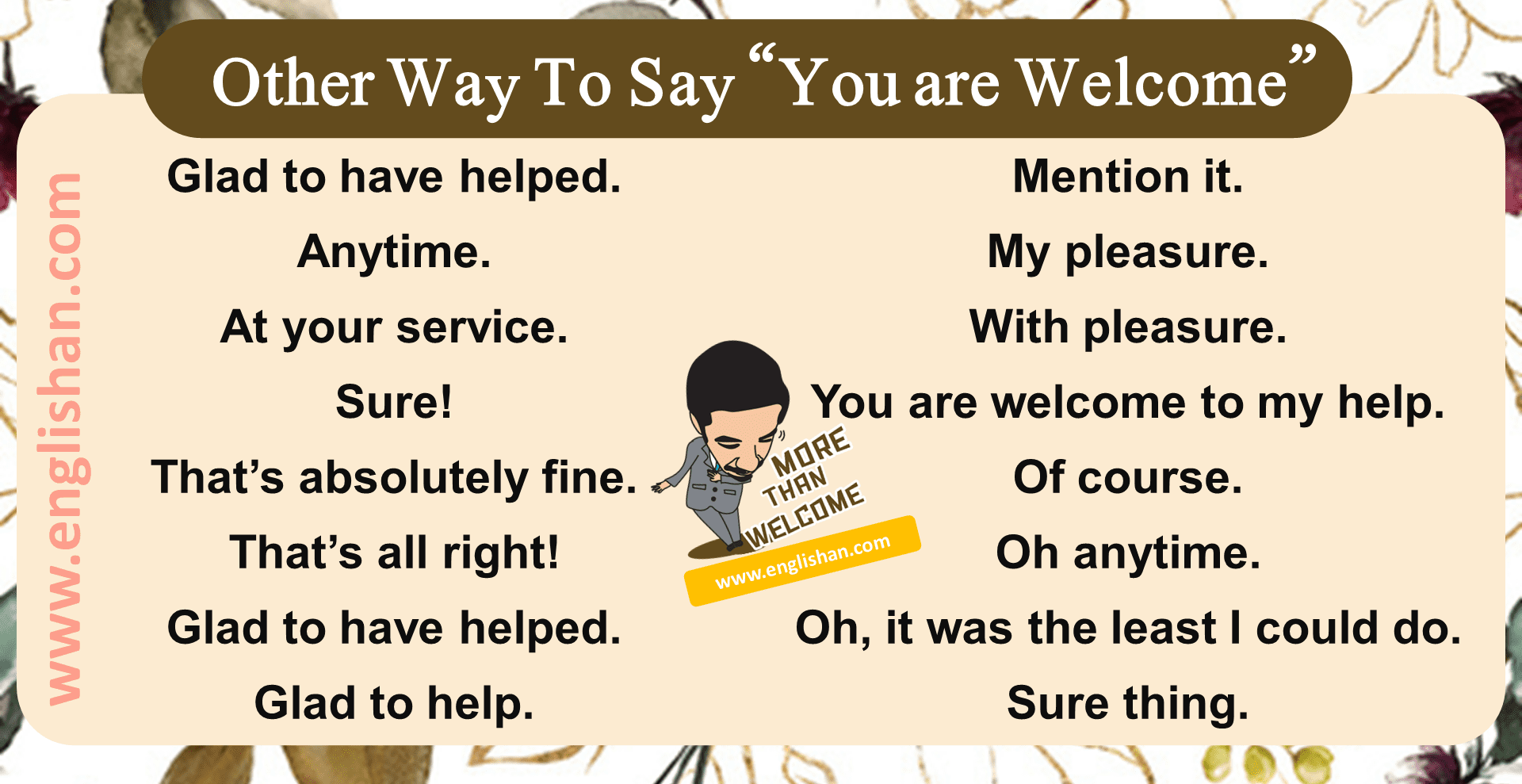 100 Ways to Say Welcome with PDF