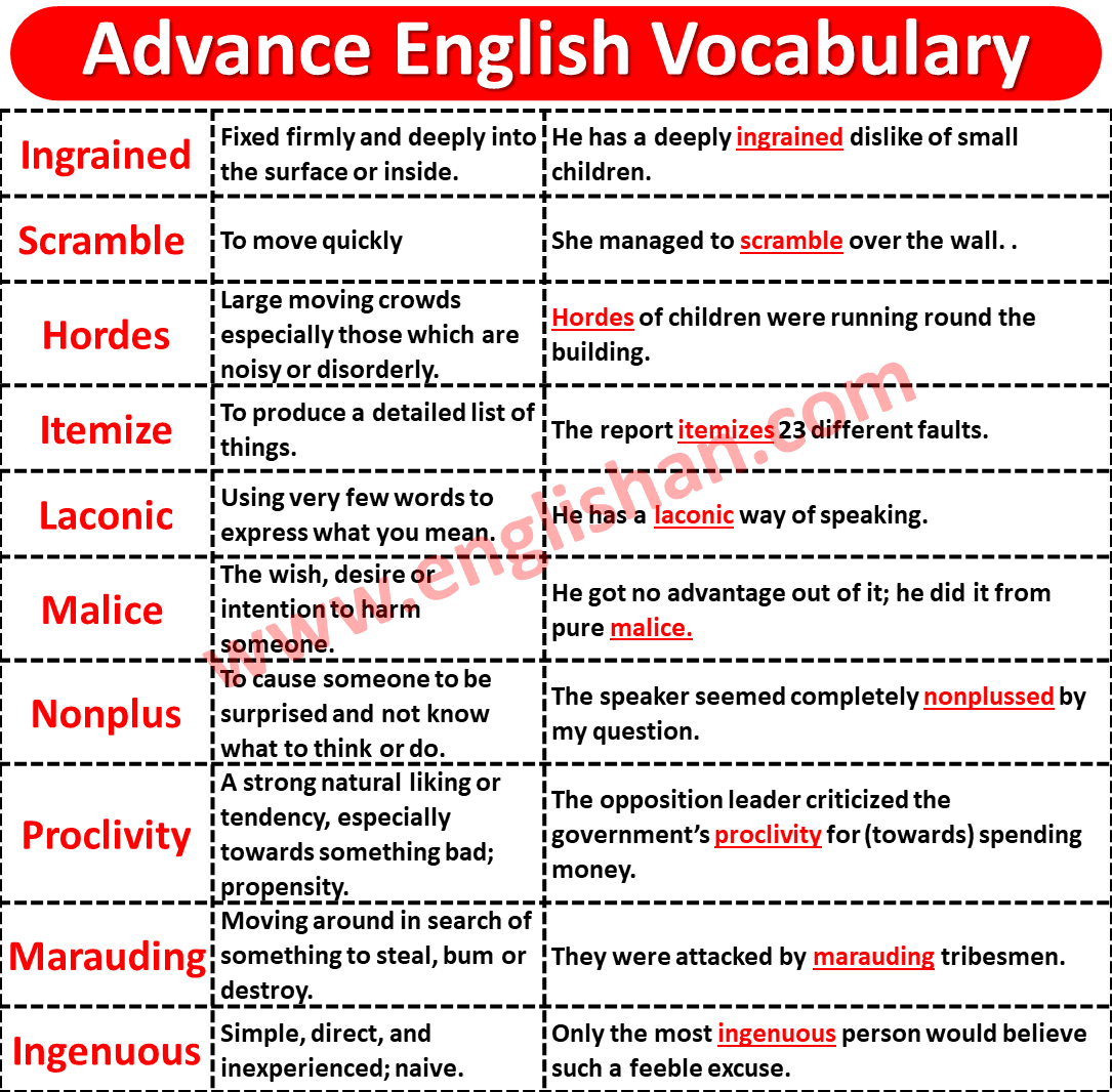 Vocabulary for IELTS Writing Task 2 Band 8