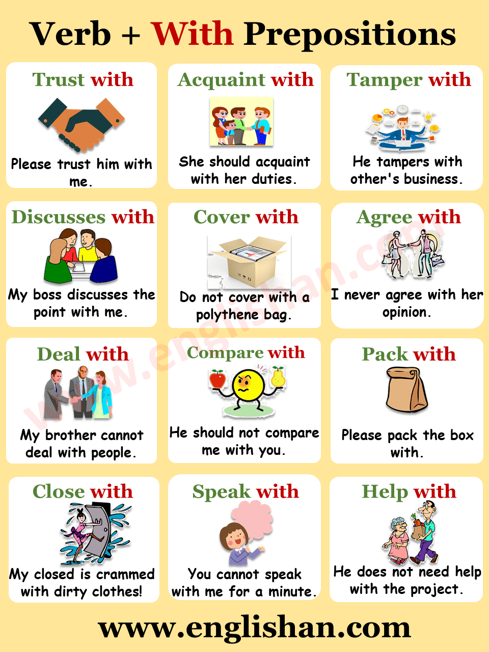 Verb + Preposition + Gerund