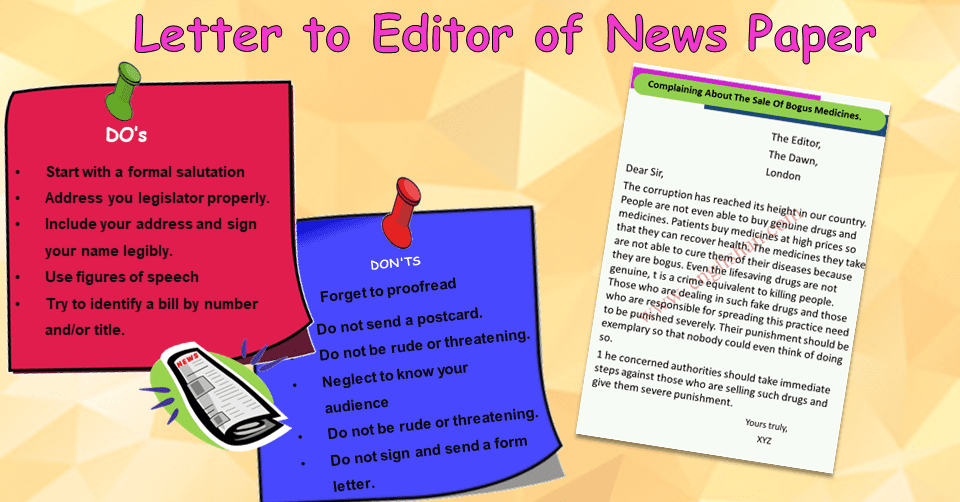 10+ Letter to Newspaper Editor to Publish Article