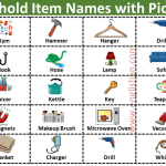 100+ Things Names In English with Pictures