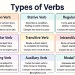 Types of Verbs in English with Examples