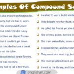 100 Compound Sentence Examples – Comprehensive List