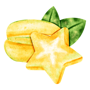 Yellow Starfruit (Carambola)