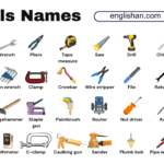 Various essential tools for learning tool names and uses