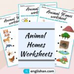 5 Animals and their Homes Worksheets