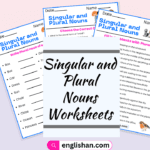 Singular and Plural Nouns Worksheets