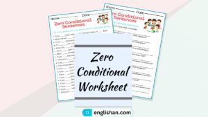 2 Zero Conditional Worksheets