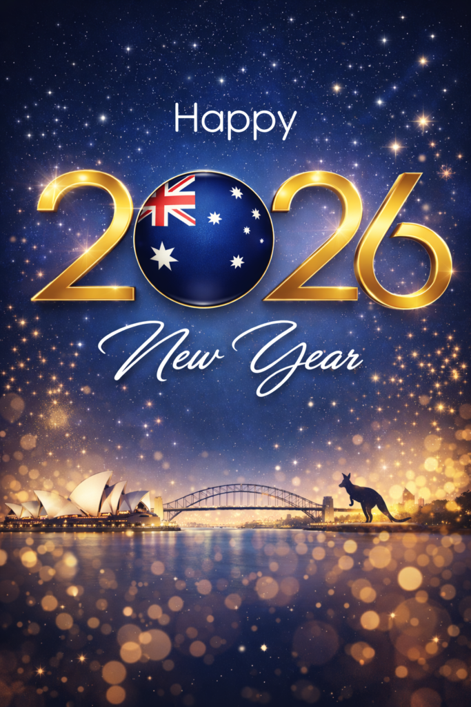 Happy New Year Australia 2026
