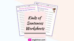 Kinds of Sentences Worksheets and Exercises