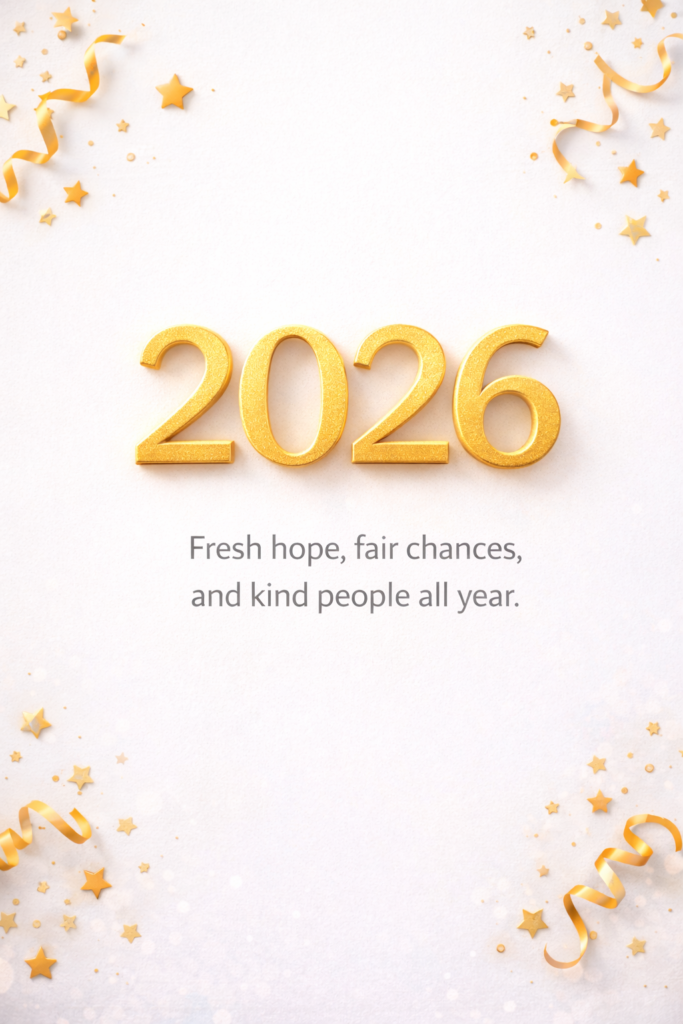 Short Happy New Year 2026 Wishes