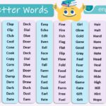 Four Letter Words in English