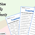 Transition Words Worksheets and Exercises