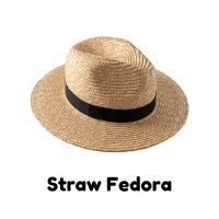 Straw Fedora