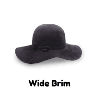 Wide Brim hat for Girls