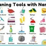 Cleaning Tools with Names