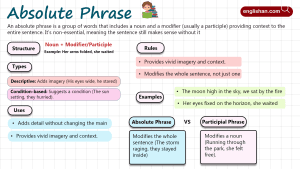 Absolute Phrase in English