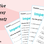 Imperative Sentences Worksheets