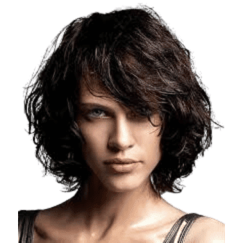 Layered Curly Bob
