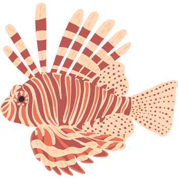 Lionfish-Learn Sea Animals Names