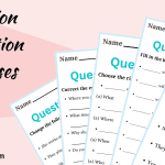 Question Formation Exercises