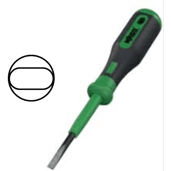 Wire terminal screwdriver