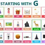 Words Starting with Letter G