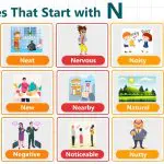 List of adjectives that start with N with meanings and examples for students and learners.