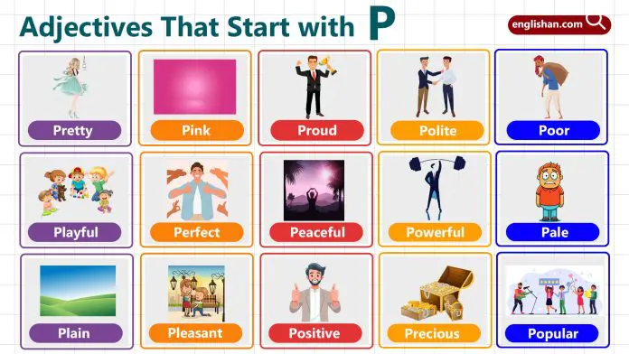 Adjectives starting with P