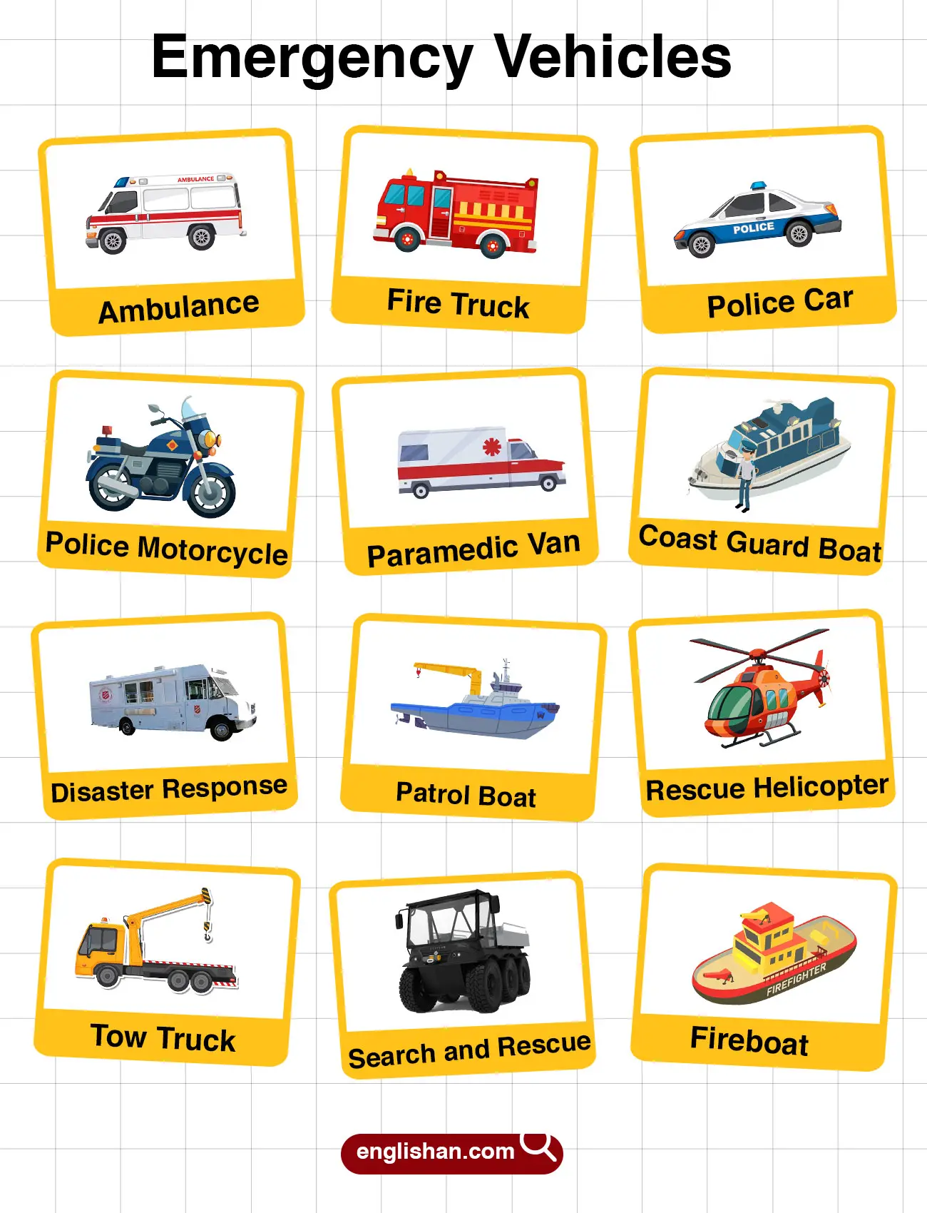 List of Emergency Vehicles