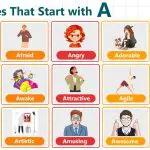 Adjectives that start with A in English with examples and meanings