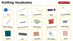 Knitting Vocabulary