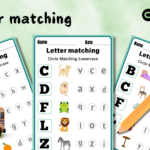 Letter Matching Worksheets Printable