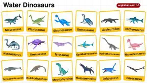Names of Water Dinosaurs for Kids