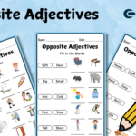 Opposite Adjectives Worksheets Download Printable