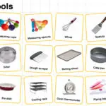 Baking tools names with pictures