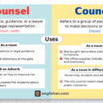 Counsel vs Council – Understand the key difference