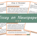 Newspaper Essay – 10 Lines, 250 Words, and 500 Words