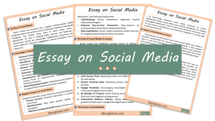 Essay on Social Media Download PDF