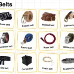 Types of belts - Leather, casual, dress, and tactical belts with pictures