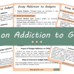 Addiction to Gadgets Essay – 10 Lines, 250 Words, and 500 Words