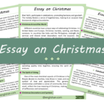 Christmas Essay – 10 Lines, 250 Words, and 500 Words