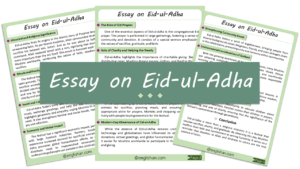 Eid-ul-Adha Essay – 10 Lines, 250 Words, and 500 Words