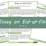Eid-ul-Fitr Essay – 10 Lines, 250 Words, and 500 Words
