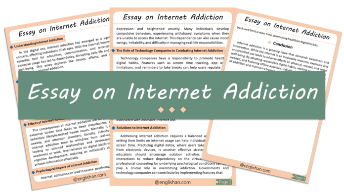 Internet Addiction Essay – Causes, Effects & Solutions