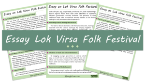Lok Virsa Folk Festival Essay – 10 Lines, 250 Words, and 500 Words