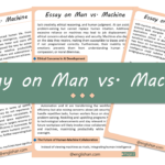 Man vs. Machine Essay – 10 Lines, 250 Words, and 500 Words